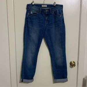 Madewell Slim Boyfriend Jean trendy crop
